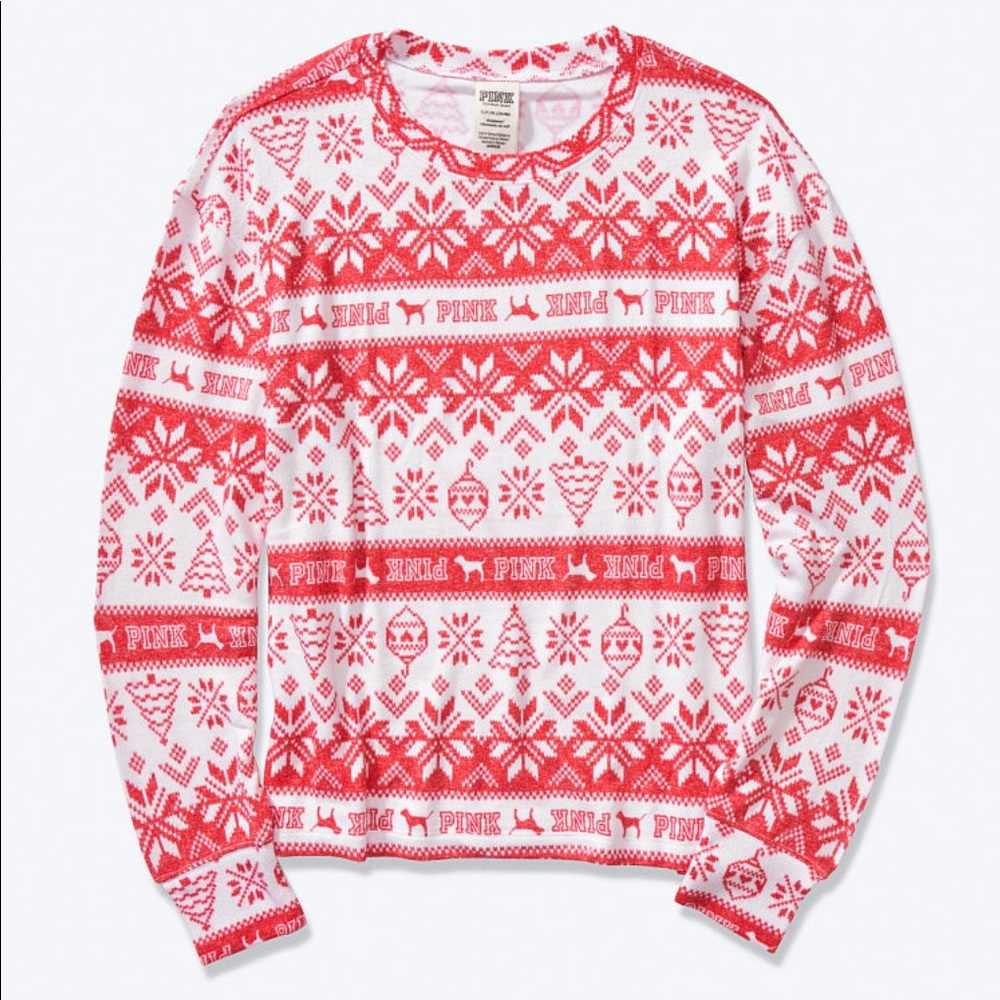 VIctoria’s Secret PINK Cozy Sleep Top